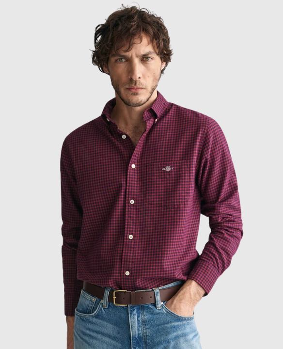 GANT MICROCHECK FLANNEL SHIRT