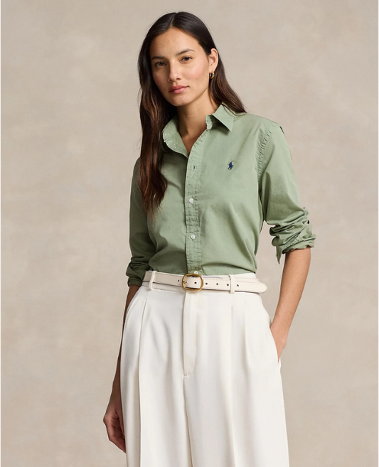 PRL LS POPLIN SHIRT