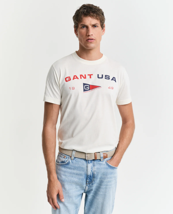 GANT GRAPHIC SS T-SHIRT
