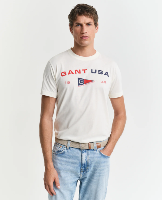 GANT GRAPHIC SS T-SHIRT
