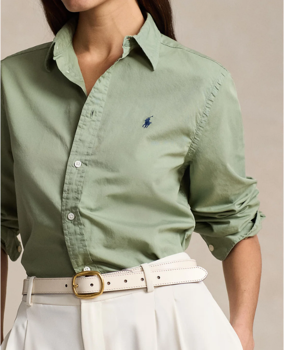 PRL LS POPLIN SHIRT