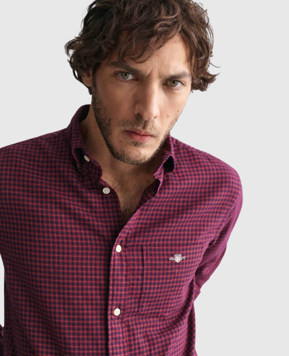 GANT MICROCHECK FLANNEL SHIRT
