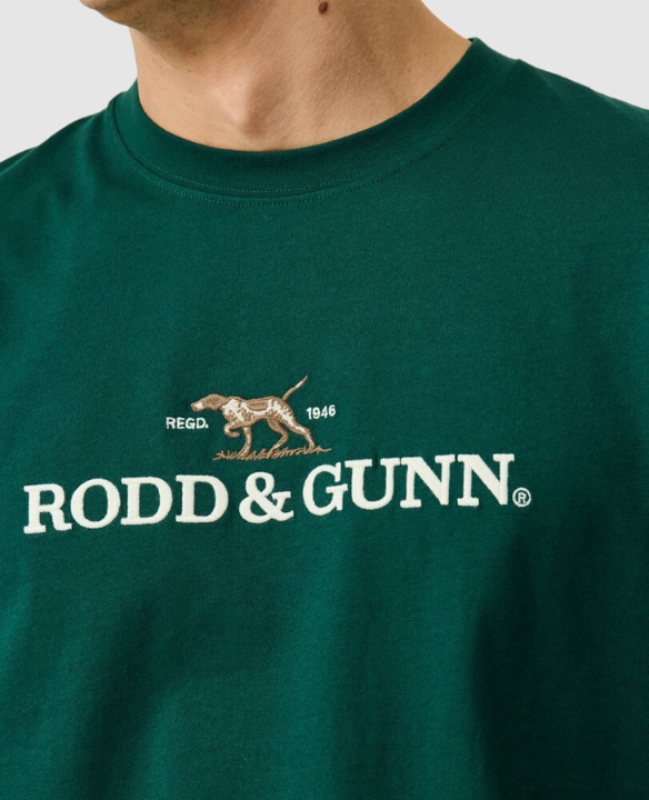 R&G PEAKS LOGO TEE