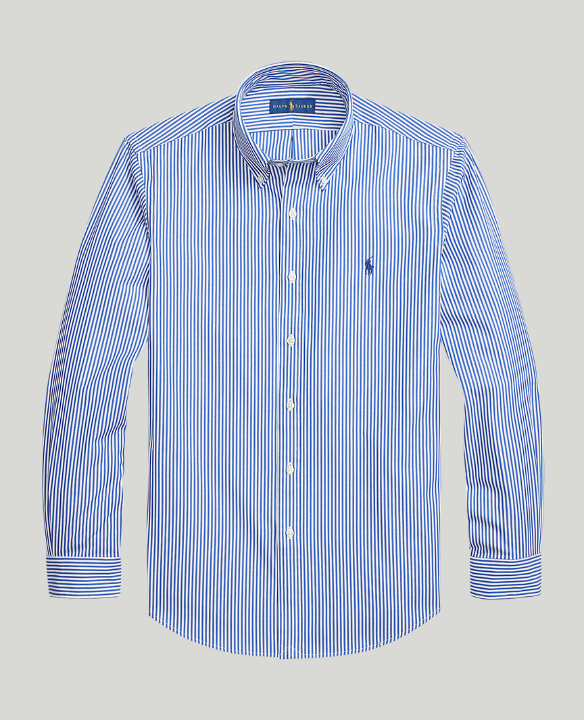 PRL LS STRIPE POPLIN