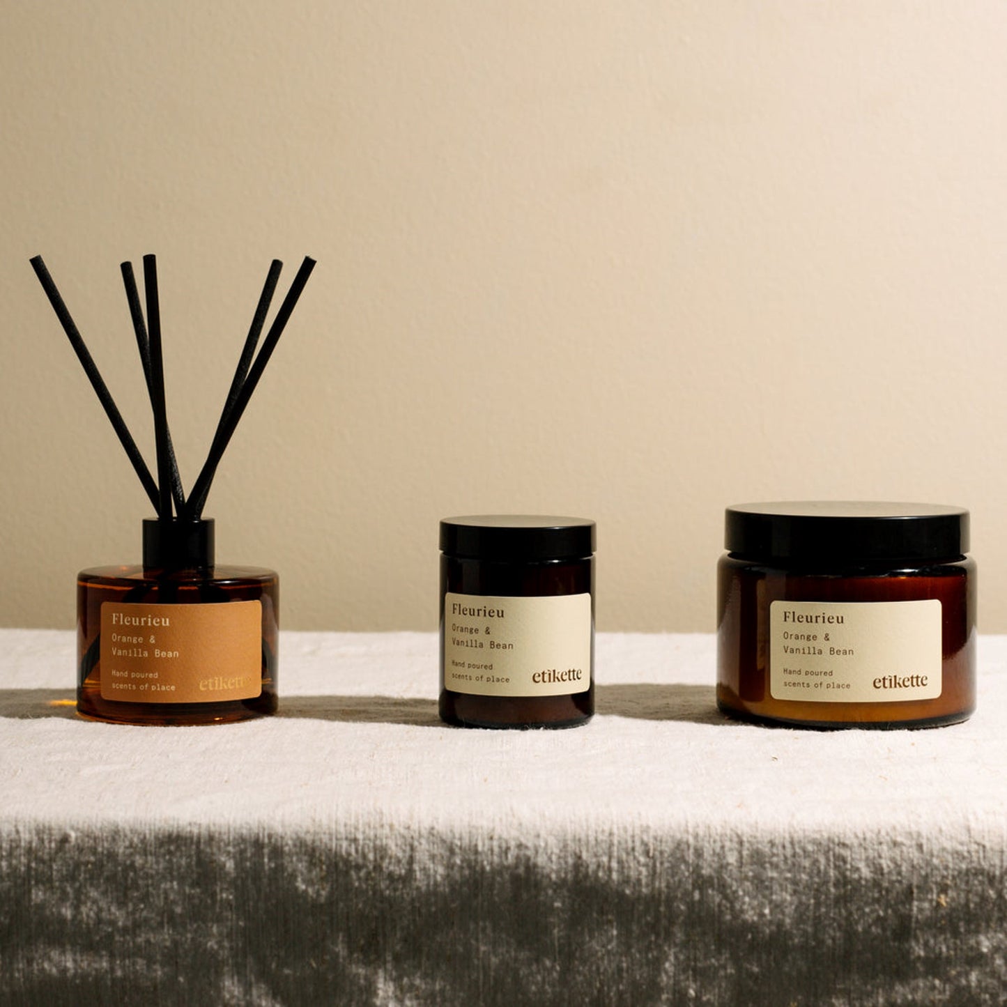 ETIKETTE FLEURIEU CANDLE