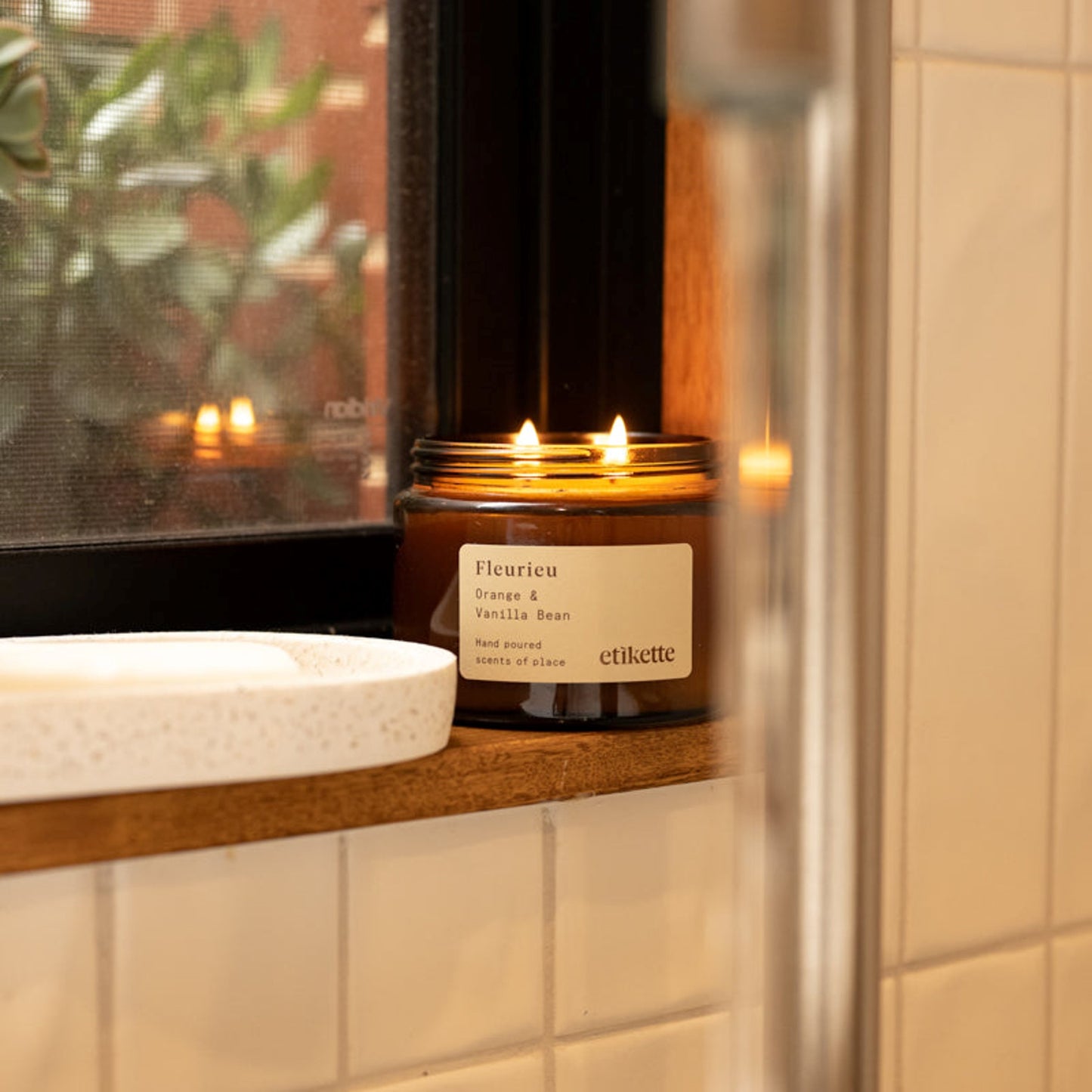 ETIKETTE FLEURIEU CANDLE