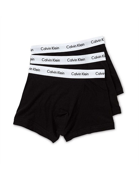 CK 3PK TRUNK BLACK