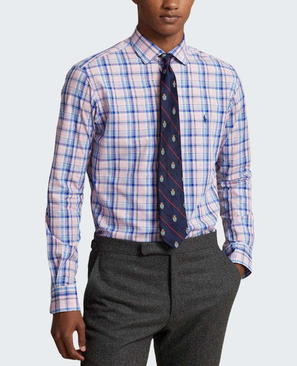 PRL MULTI CHECK LS SHIRT