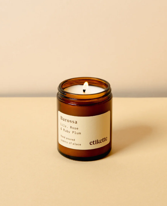 ETIKETTE BAROSSA CANDLE