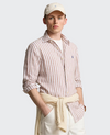 PRL LS STRIPE LINEN SHIRT