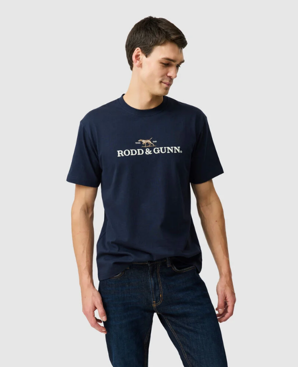 R&G PEAKS LOGO TEE