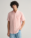 GANT LINEN STRIPE SS SHIRT