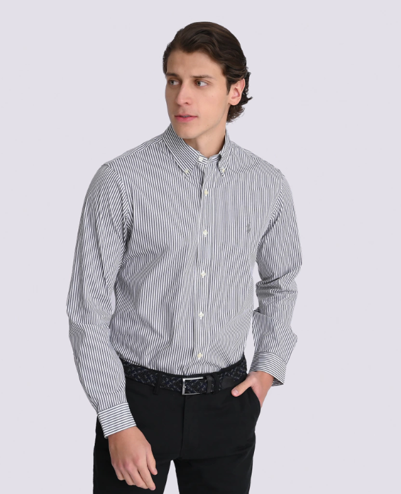 PRL POPLIN STRIPE SHIRT