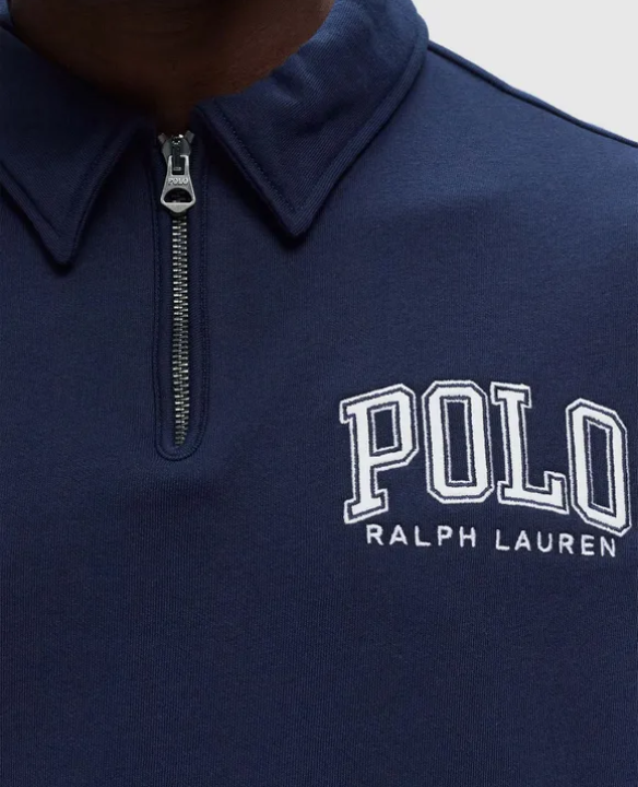PRL HALF ZIP SWEATER