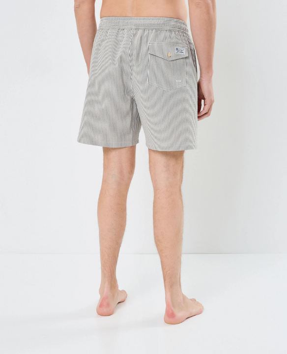 PRL STRIPE SWIM SHORTS