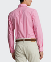 PRL PINK GINGHAM LS SHIRT