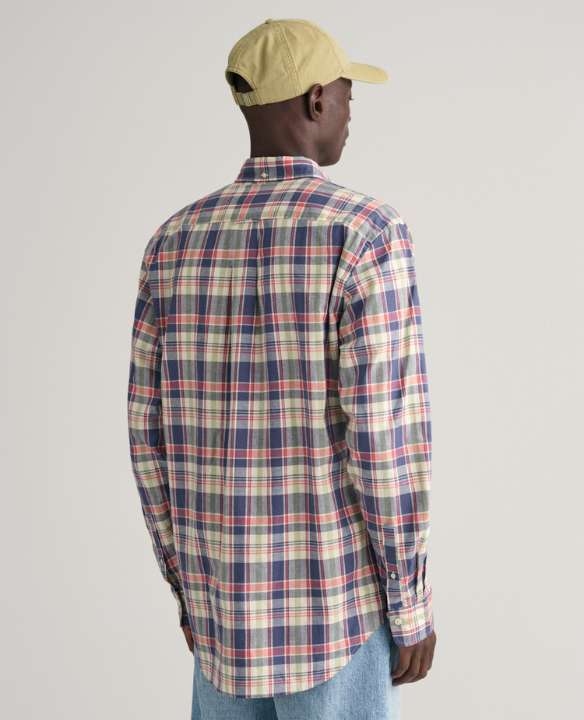 GANT LINEN CHECK LS