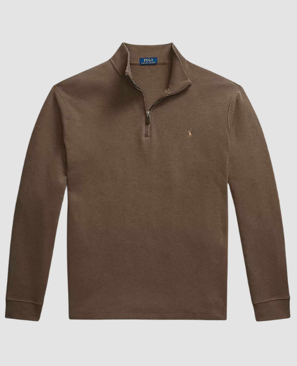 PRL 1/4 KNIT SWEAT