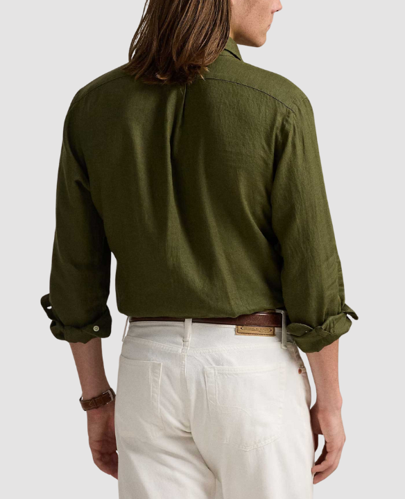PRL CUSTOM LINEN LS SHIRT