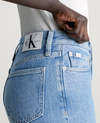 CK HIGH RISE STRAIGHT DENIM