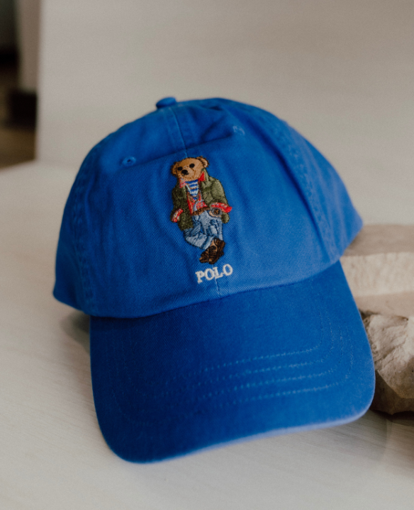 PRL EMB BEAR CAP