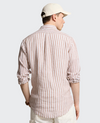 PRL LS STRIPE LINEN SHIRT