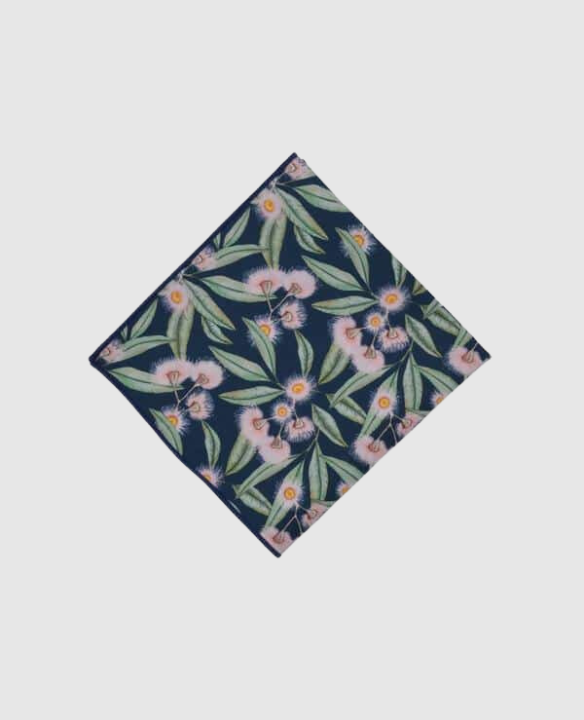 PF FLOWERING GUM POCKET SQUARE