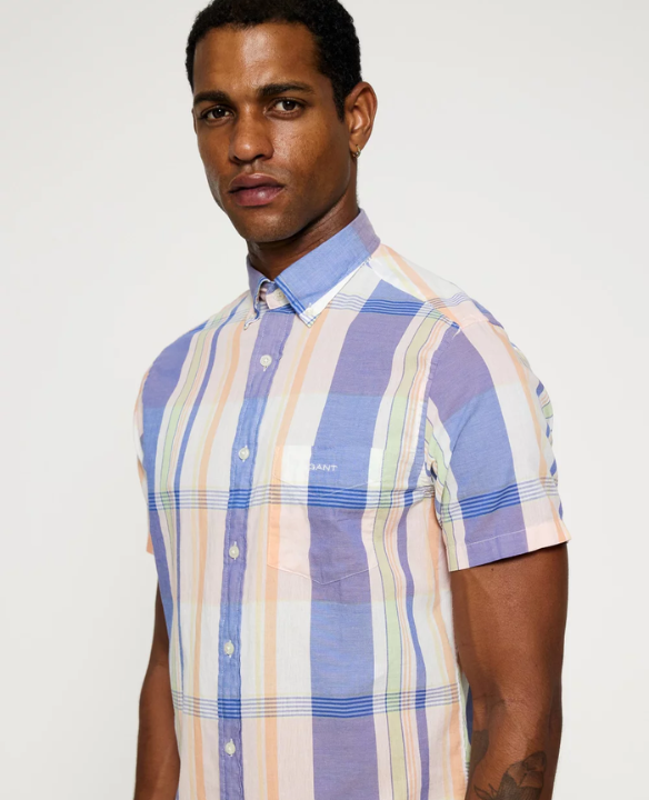GANT MADRAS SS SHIRT