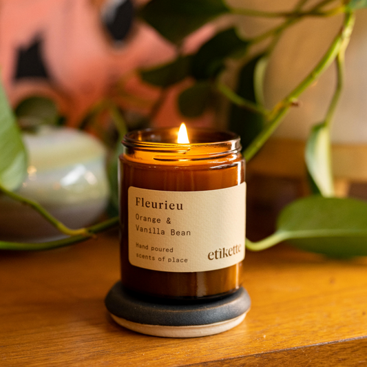 ETIKETTE FLEURIEU CANDLE