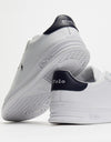 PRL WHITE LEATHER SNEAKER