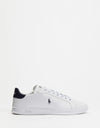 PRL WHITE LEATHER SNEAKER